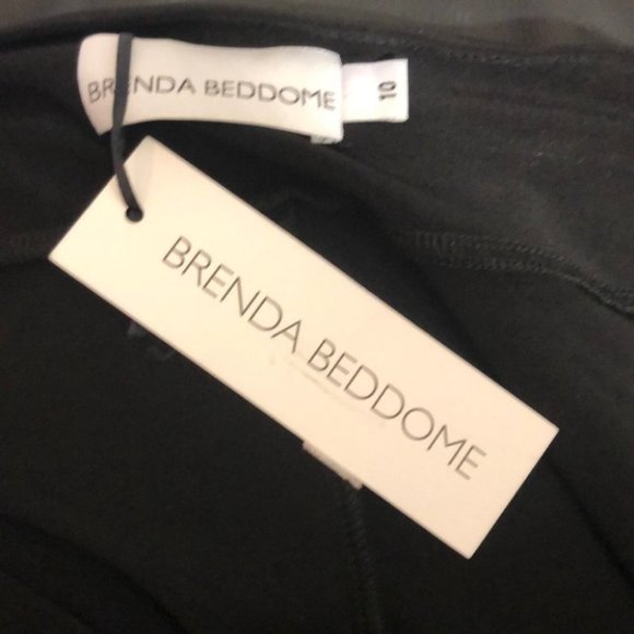 Brenda Beddome Black Skater/Gathered Style Skirt - Picture 5 of 7